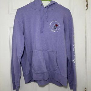 Aeropostale Purple Hoodie Women's Large